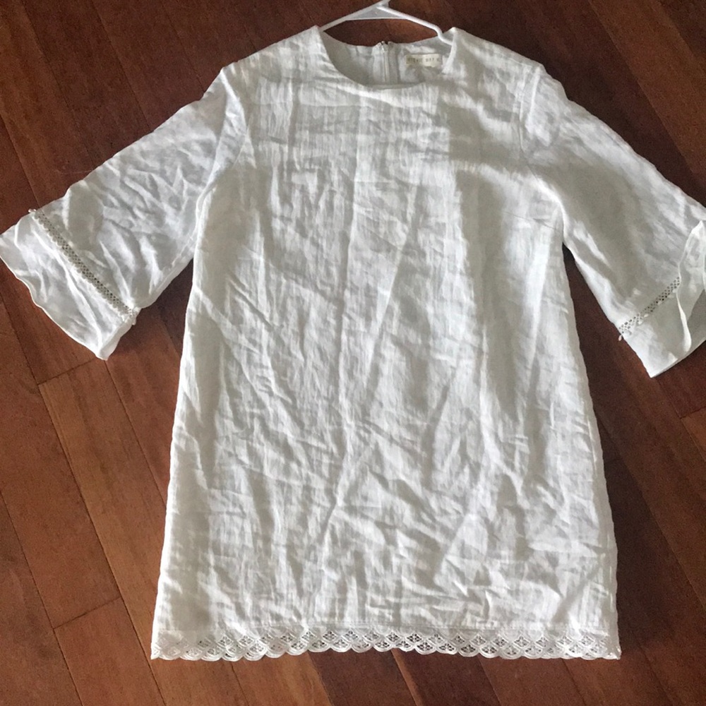 WHITE STEVE MAY DRESS